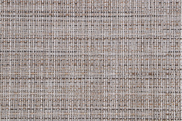 Phifertex Woven Vinyl Mesh Sling Chair Outdoor Fabric in Grey/Tan/Multi