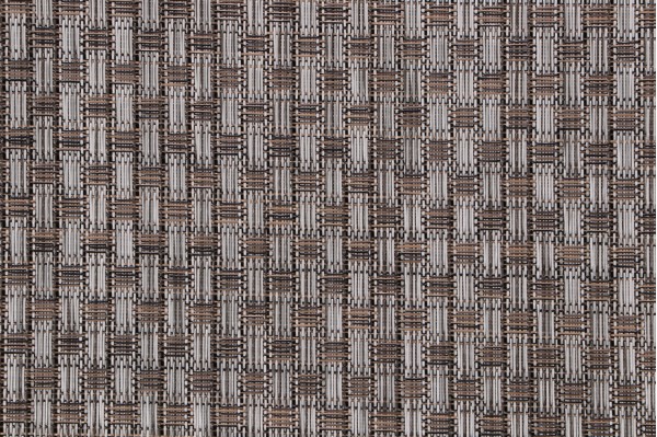 Phifertex Woven Vinyl Mesh Sling Chair Outdoor Fabric in Beige/Grey/Multi