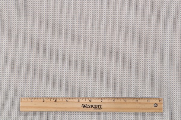 Phifertex Woven Vinyl Mesh & Olefin Sling Chair Outdoor Fabric in Cream/Grey