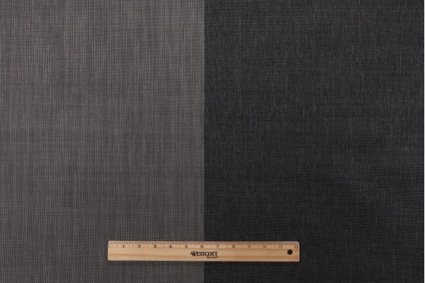 Phifertex Woven Vinyl Mesh & Olefin Sling Chair Outdoor Fabric in Silver/Grey