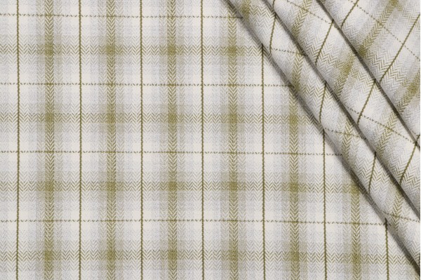 Hamilton Archer Woven Upholstery Fabric in Olive 
