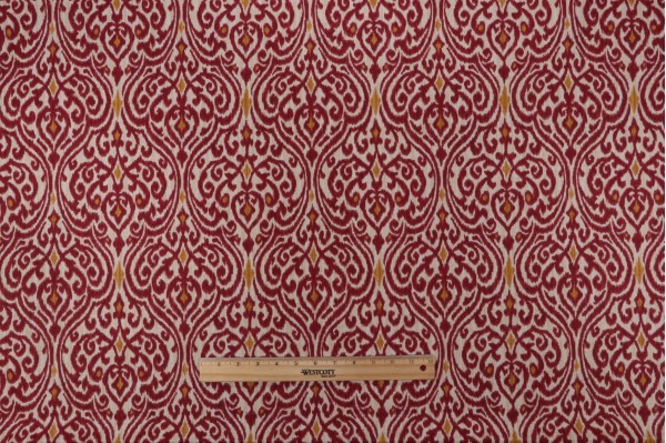 PK Lifestyles Srilanka Printed Cotton Drapery Fabric in Harvest 