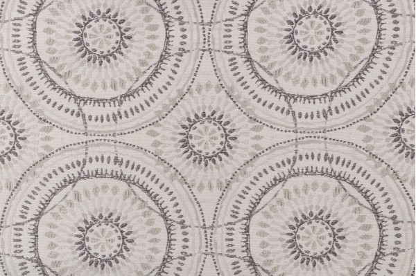 Kelly Ripa Home Spiral Graph Woven Upholstery Fabric in Oyster 