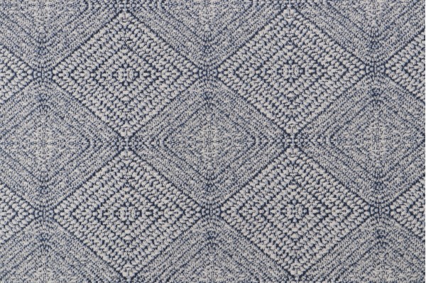 Sample of Tommy Bahama Malia Woven Chenille Upholstery Fabric in Night Swim 