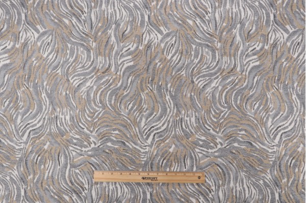 Click for Golding Tigress Woven Chenille Upholstery Fabric in Silver  Golding Tigress Woven Chenille Upholstery Fabric in Silver