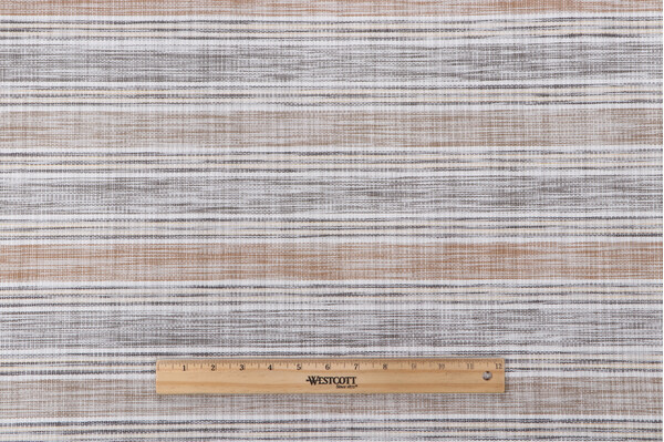 Phifertex Stripe Woven Vinyl Mesh Sling Chair Outdoor Fabric in Natural