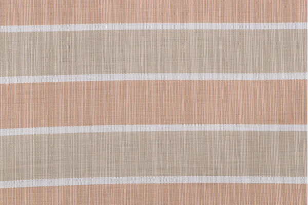 Phifertex Stripe Woven Vinyl Mesh Sling Chair Outdoor Fabric in Tan/Grey