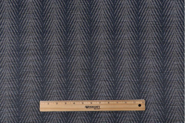 Phifertex Jacquard Woven Vinyl Mesh Sling Chair Outdoor Fabric in Navy