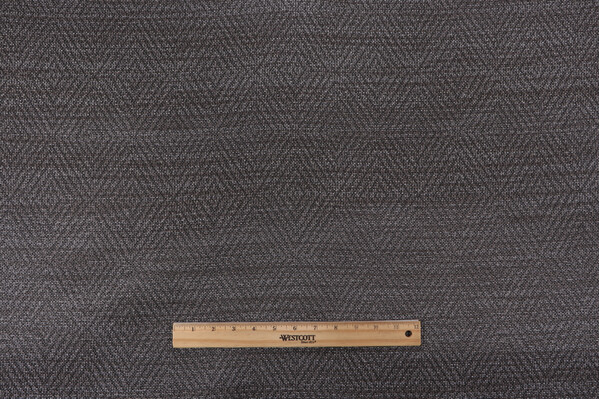 Phifertex Diamond Jacquard Woven Vinyl Mesh Sling Chair Outdoor Fabric in Asphalt
