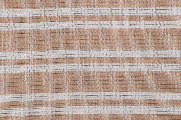 Phifertex Stripe Woven Vinyl Mesh Sling Chair Outdoor Fabric in Suntan