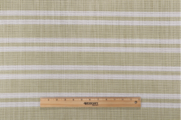 Phifertex Stripe Woven Vinyl Mesh Sling Chair Outdoor Fabric in Apple