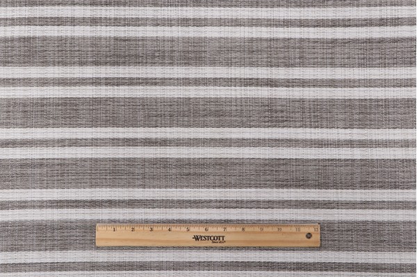 Phifertex Stripe Woven Vinyl Mesh Sling Chair Outdoor Fabric in Graphite