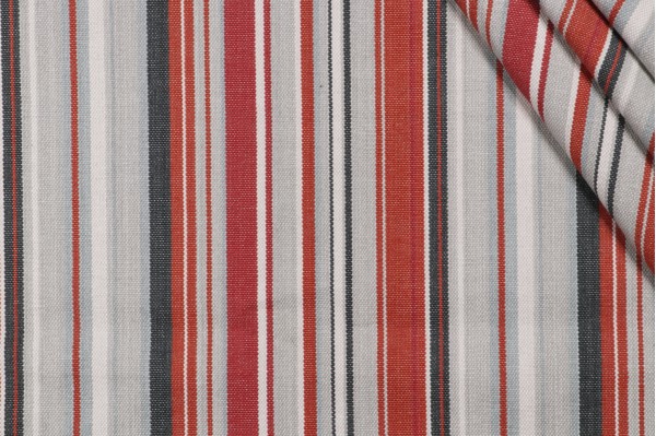 Sample of Roth & Tompkins Victoria Woven Decorator Fabric in Sunset for Heritage Fabrics 