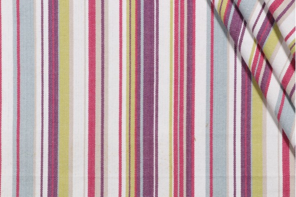 Sample of Roth & Tompkins Victoria Woven Decorator Fabric in Mulberry for Heritage Fabrics 