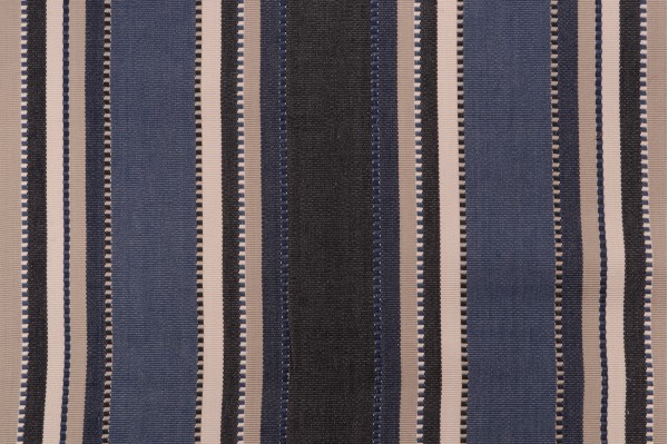 Sample of Roth & Tompkins Apache Woven Decorator Fabric in Blue Jeans for Heritage Fabrics 