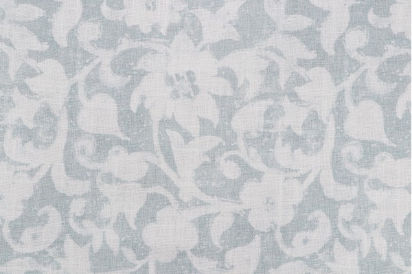 Roth & Tompkins Mustique Printed Polyester Blend Drapery Fabric in Seaglass for Heritage Fabrics 