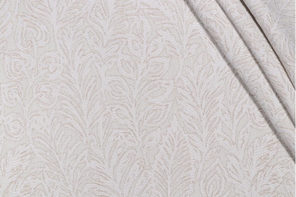 PK Lifestyles Climbing Leaves Woven Chenille Upholstery Fabric in Corian