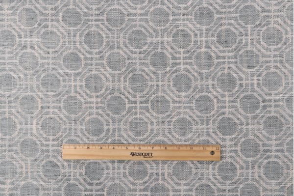 Roth & Tompkins Preston Woven Upholstery Fabric in Baltic for Heritage Fabrics 