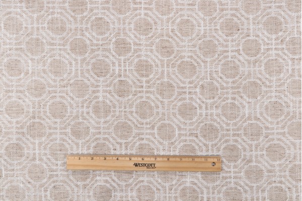 Sample of Roth & Tompkins Preston Woven Upholstery Fabric in Wicker for Heritage Fabrics 