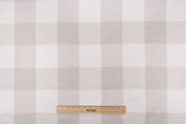 Sample of Heritage Fabrics Fleetwood Woven Decorator Fabric in Stone 