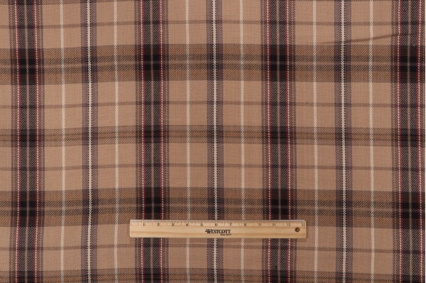 Roth & Tompkins Parkhill Woven Decorator Fabric in Camel for Heritage Fabrics 