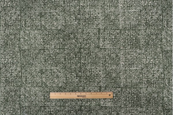 Roth & Tompkins Chapman Printed Cotton Blend Drapery Fabric in Forest for Heritage Fabrics 