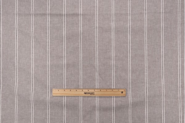 Roth & Tompkins Interchange Woven Decorator Fabric in Pewter for Heritage Fabrics 