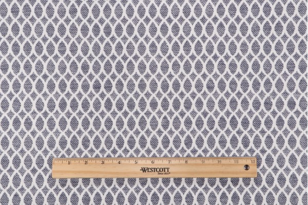 Sample of Roth & Tompkins Summit Woven Decorator Fabric in Navy for Heritage Fabrics 