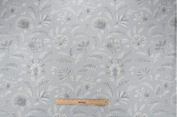 Roth & Tompkins West Indies Printed Polyester Blend Drapery Fabric in Aegean for Heritage Fabrics 