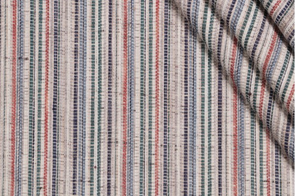 Roth & Tompkins Gilligan Woven Decorator Fabric in Blue Terra for Heritage Fabrics 