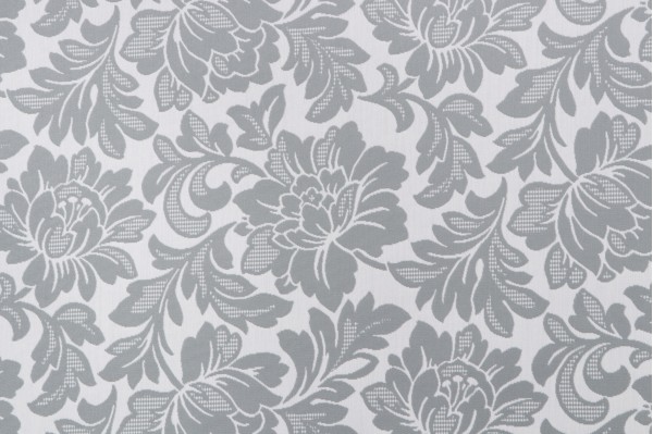 Outdura Flower Woven Solution Dyed Acrylic Outdoor Fabric in Spa 