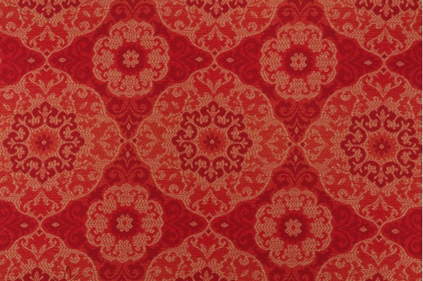 Outdura Gypsy Woven Solution Dyed Acrylic Outdoor Fabric in Crimson 