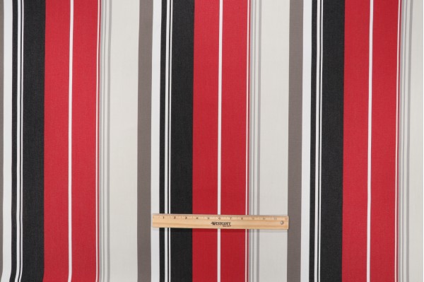 Outdura Signal Woven Solution Dyed Acrylic Outdoor Fabric in Crimson 