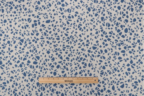 Outdura Bedrock Woven Solution Dyed Acrylic Outdoor Fabric in Sky 