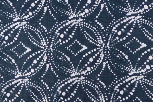 Premier Prints Gerardo - Luxe Printed Polyester Outdoor Fabric in Italian Denim 