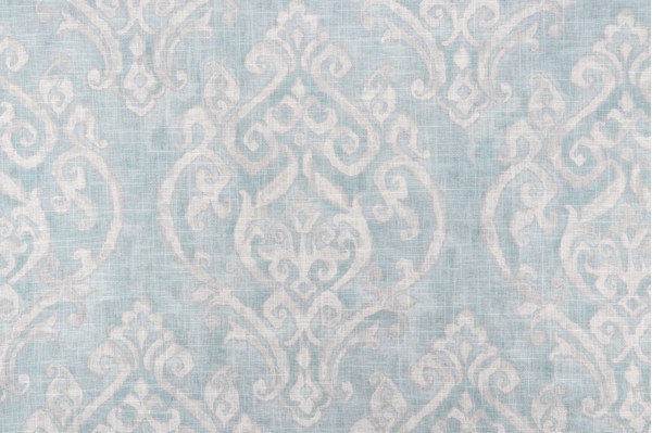 Click for Covington Natalia Printed Linen Blend Drapery Fabric in 592-Spa  Covington Natalia Printed Linen Blend Drapery Fabric in 592-Spa