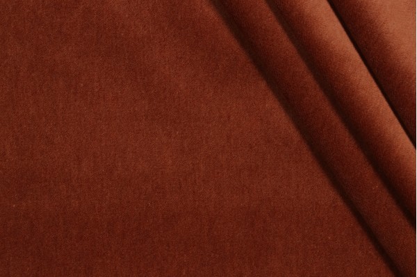P Kaufmann Obsession Velvet Upholstery Fabric in Cognac 
