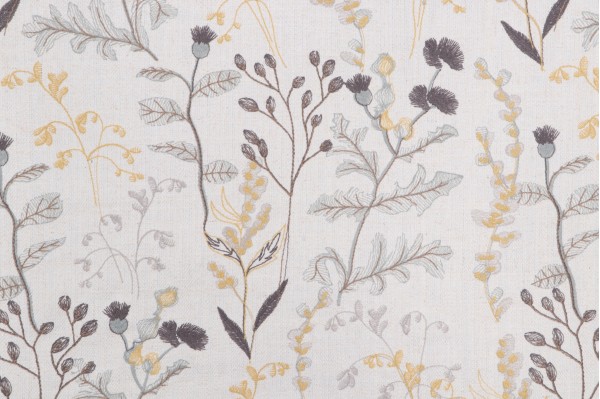 Click for Trevi Fabrics Boscage Embroidered Drapery Fabric in Mineral  Trevi Fabrics Boscage Embroidered Drapery Fabric in Mineral