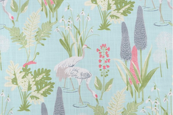 Click for Trevi Fabrics Poise Printed Polyester Blend Drapery Fabric in Blue Sky  Trevi Fabrics Poise Printed Polyester Blend Drapery Fabric in Blue Sky