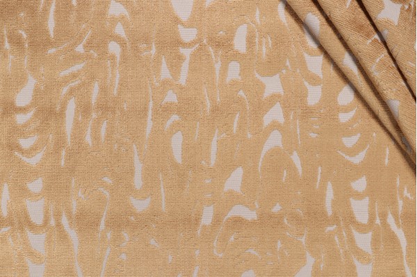 Mandy Velvet Upholstery Fabric in Midas
