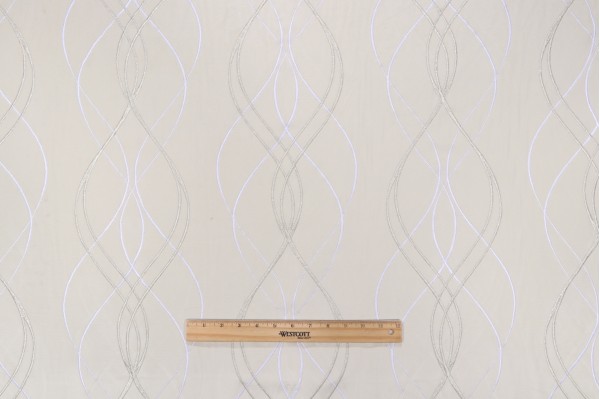 Covington Rialto Embroidered Velvet Decorator Fabric in Champagne 