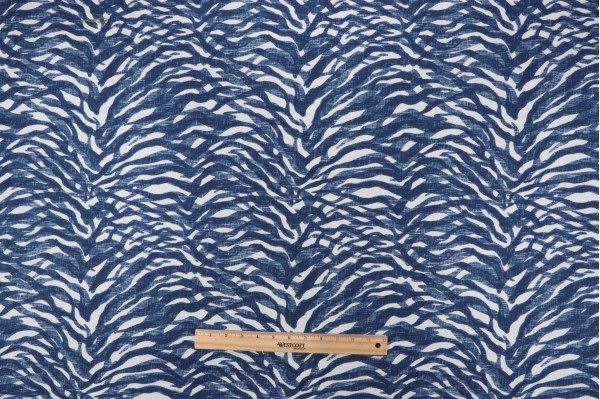 Trevi Fabrics Minx Printed Cotton Drapery Fabric in Nira 
