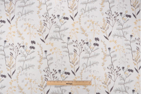 Click for Trevi Fabrics Boscage Embroidered Drapery Fabric in Mineral  Trevi Fabrics Boscage Embroidered Drapery Fabric in Mineral