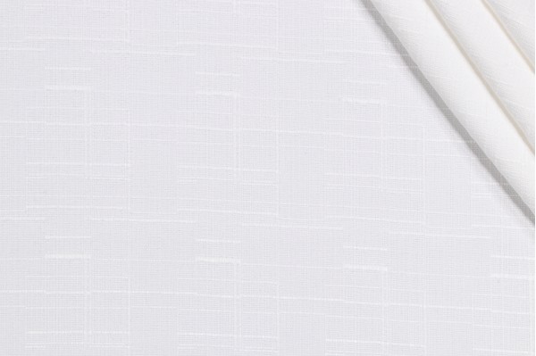 Richloom Pocasset Woven Drapery Fabric in Eggshell