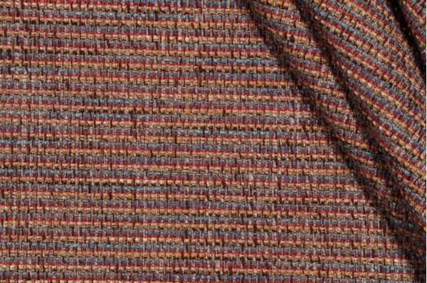 Briston Woven Upholstery Fabric in Fiesta