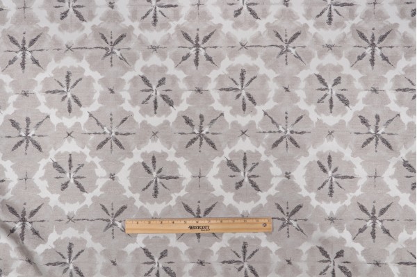 Click for 1 Yard Freya Damask Decorator Fabric in Silver 1 Yard Freya Damask Decorator Fabric in Silver