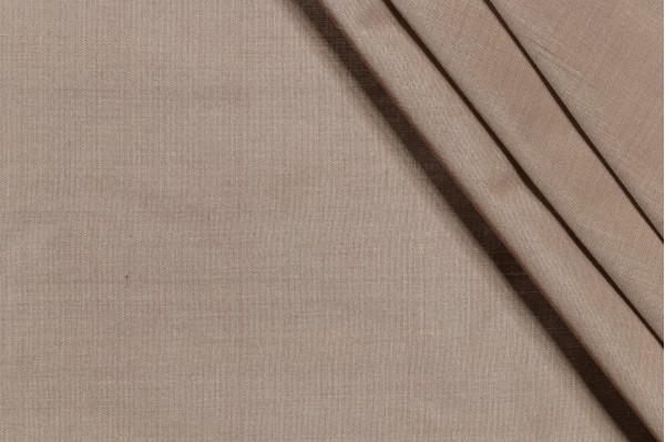 Titan Silk Decorator Fabric in Taupe