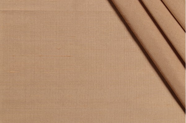 Pena Woven Silk Decorator Fabric in Honey