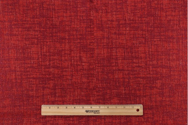 Crazy Woven Upholstery Fabric in Garnet