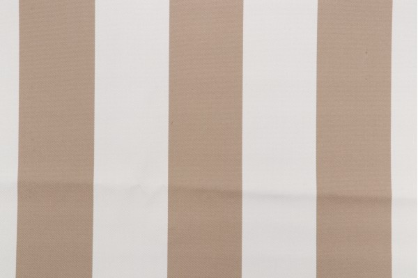 Cabana Stripe Woven Outdoor Fabric in Wheat